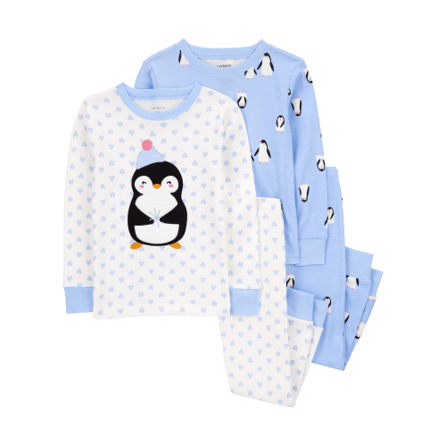 Toddler 4-Piece Penguin 100% Snug Fit Cotton Pajamas - Carter's | Carter's