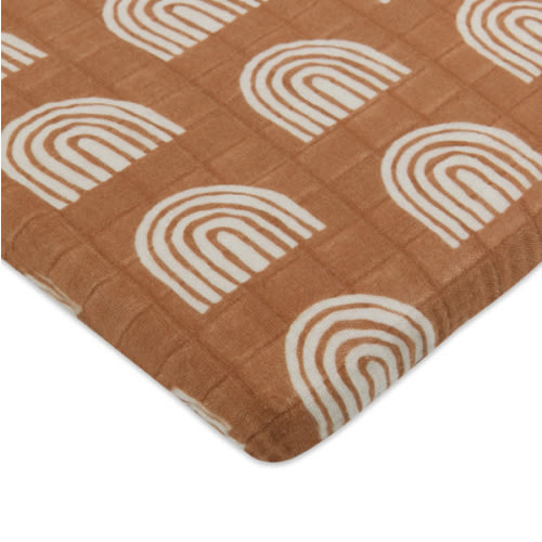 Babyletto All-Stages Bassinet Sheet in GOTS Certified Organic Muslin Cotton