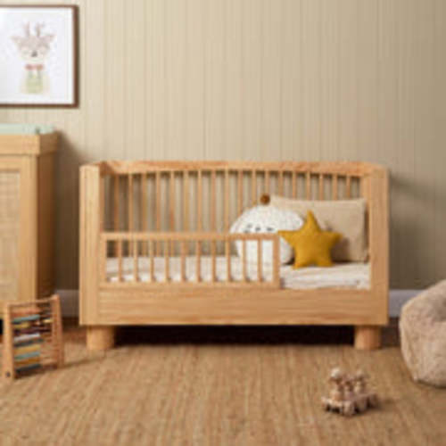 Addison Cot Toddler Bed Half Frame - Natural
