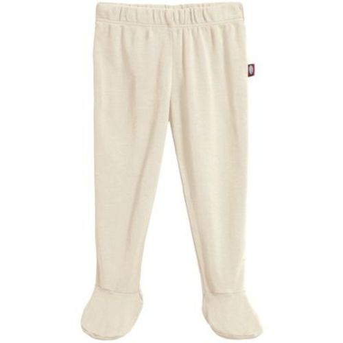 City Threads USA-Made Organic Cotton Soft Footed Baby Pants | Navy - Newborn