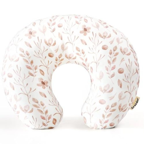 GRSSDER Nursing Pillow Cover- Watercolor Pink Floral