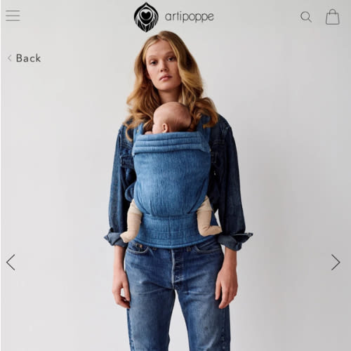 Denim | Zeitgeist Baby Carrier | SHOP ARTIPOPPE