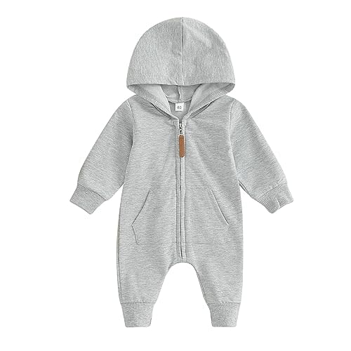 Ledy Champswiin Fall Baby Clothes Newborn Boy Girl Hoodie Romper Long Sleeve Jumpsuit Winter Infant One Piece Outfit