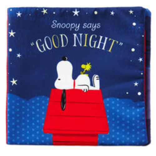Peanuts® Snoopy Says "Good Night" Cloth Book