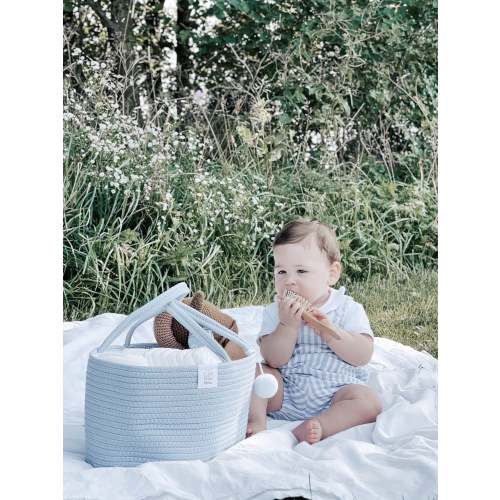 Diaper Caddy| Misty Blue