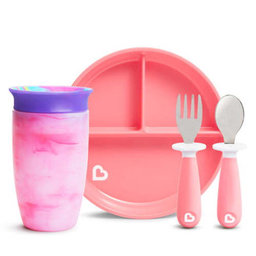 Pretty in Pink - Toddler Mealtime Starter Bundle