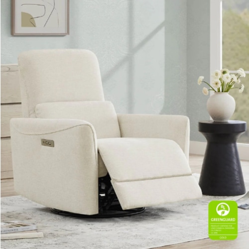 Tracee Power Swivel Nursery Glider Recliner