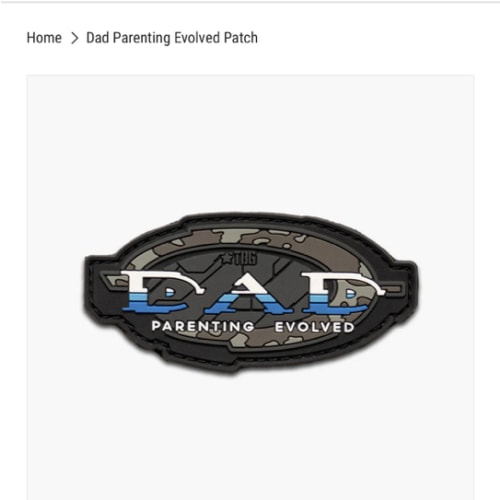 Tactical Baby Gear Dad Parenting Evolved Patch