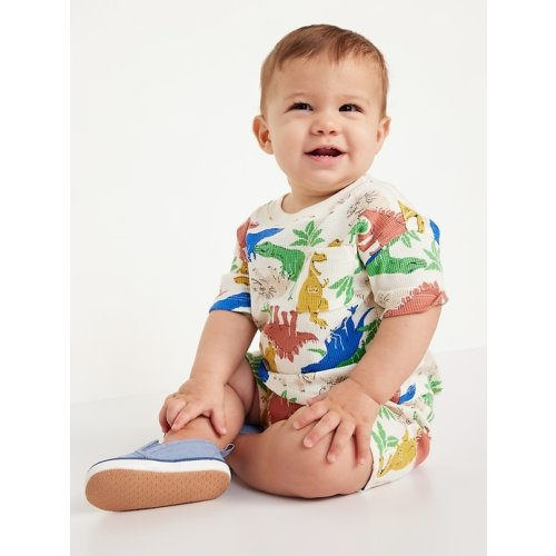 Short-Sleeve Pocket T-Shirt and Shorts Set for Baby