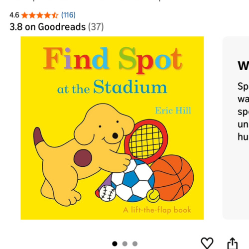 Find Spot at the Stadium: A Lift-the-Flap Book