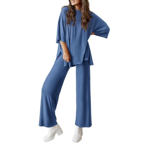 PRETTYGARDEN Two Piece Sets For Women Summer Fashion Lounge Matching Set 2025 Travel Vacation Airport Outfits Clothing