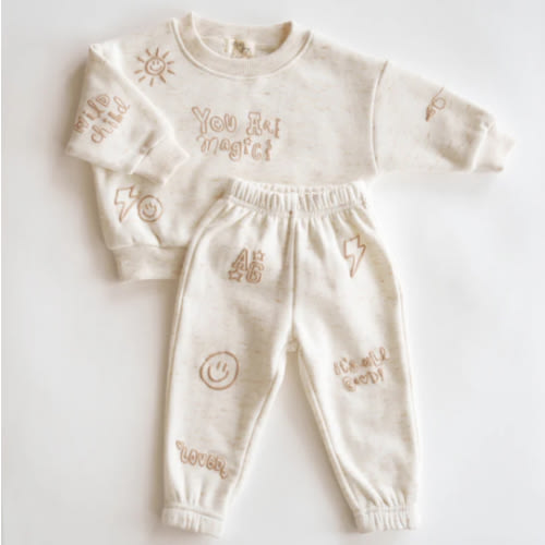 You Are Magic Sweat Set: 9-12 Months