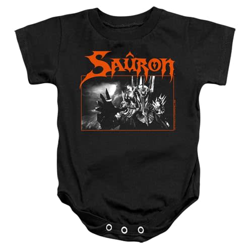 Popfunk Lord of The Rings Villains Collection Unisex Infant Snap Suit for Baby