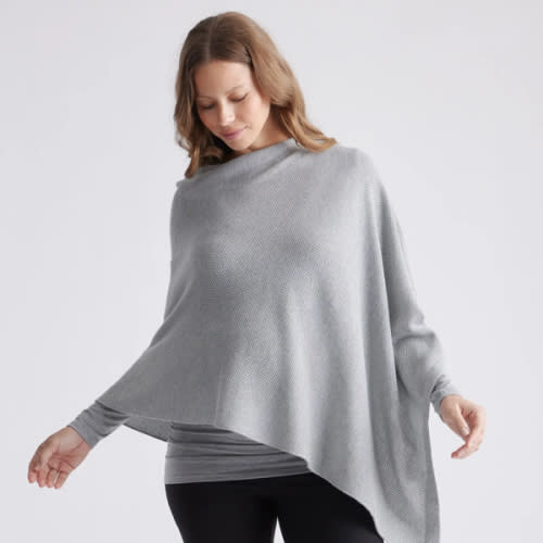Lightweight Cotton Cashmere Nursing Shawl