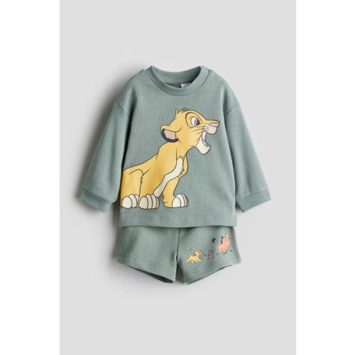 2-piece Printed Sweatsuit