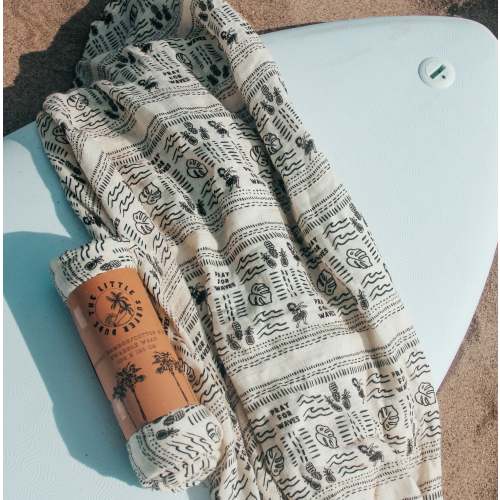 Pray For Waves Organic Bamboo Swaddle