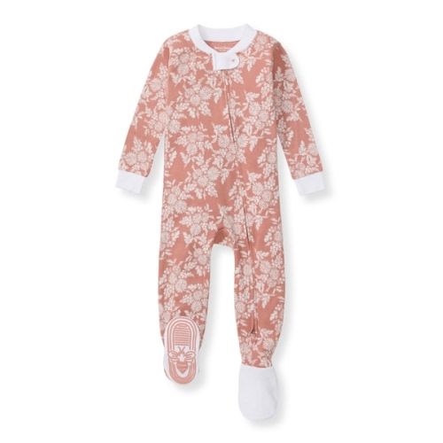 Vibrant Garden Organic Cotton Pajamas - Newborn
