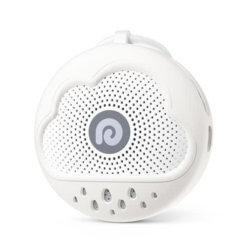 Dreamegg White Noise Machine - Portable Sound Machine Baby with Safe Silicone Cover, Features Powerful Battery, 21 Soothing Sound, Noise Canceling for Sleeping, Baby Registry Gift, Nursery, Travel
