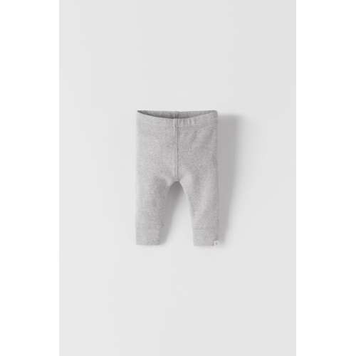 PLAIN RIBBED LEGGINGS Details