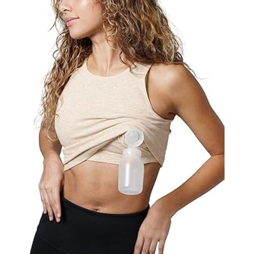 Kindred Bravely Sublime Hands-Free Pumping Longline Bra | Nursing Tank Tops