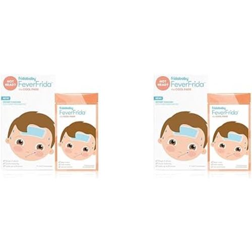 Frida Baby Cool Pads for Kids Fever discomfort by fridababy, 5 Count (Pack of 2)
