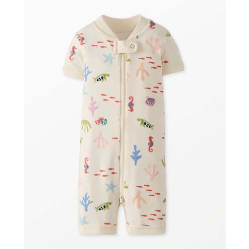 Baby 2-Way Zip Shortie Sleeper | Hanna Andersson