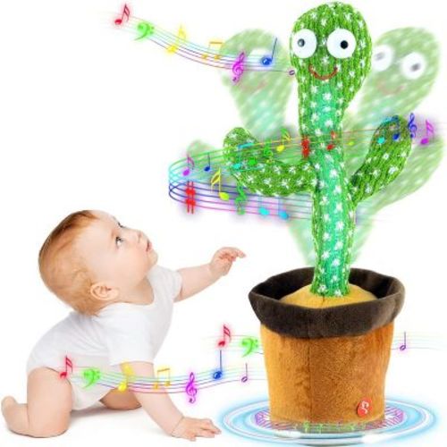 Nys Life Dancing Cactus Talking Cactus Soft Plush Toy
