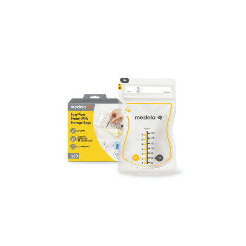 Medela Easy Pour Disposable Breast Milk Storage Bags