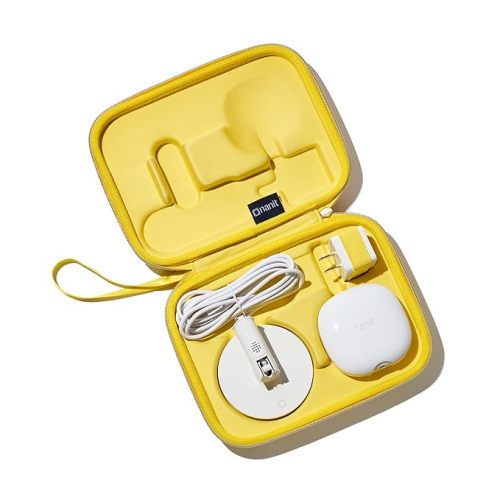 Nanit Travel Case – Protective Hard Shell Carrying Case for Nanit Pro Baby Monitor and Multi-Stand Travel Accessory, Yellow