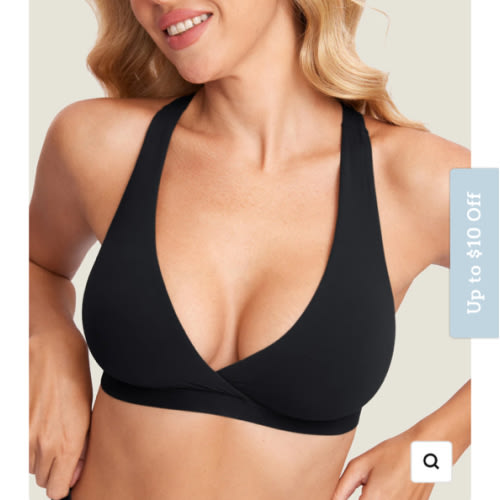 Inbarely® Crossover Racerback Nursing Bra