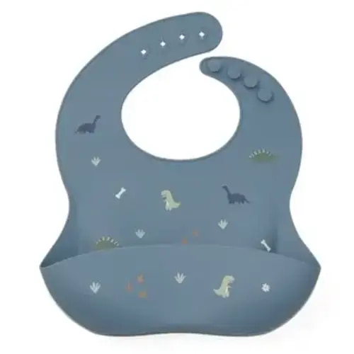 Nouka Dino Silicone Bib