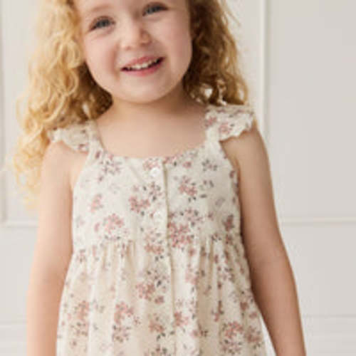 Organic Cotton Leah Top - Selena Blush – Jamie Kay USA