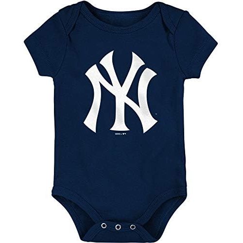 MLB Newborn & Infants 0-24 Months Primary Logo Onesie Bodysuit Romper