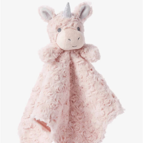Pink Unicorn Baby Security Blanket – Elegant Baby