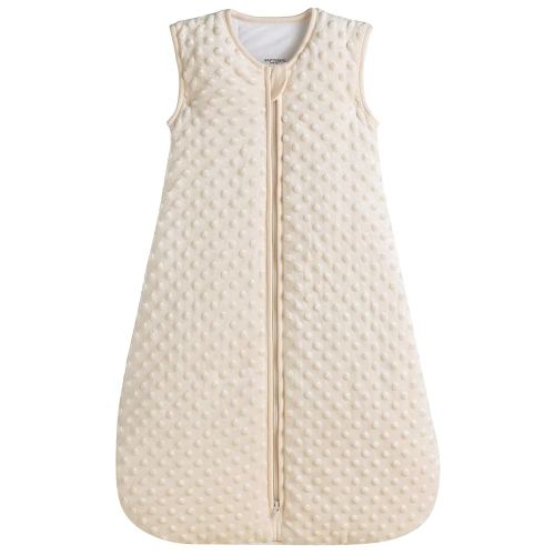 BABYINABAG Summer Model Baby Sleeping Bag and Sack, Plush Minky Dot, 1.25 Togs, for Infants and Toddlers (Small (3-11 mos))