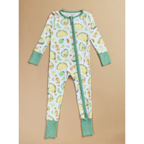 Happy Tacos Sleeper in Blue | Tullabee