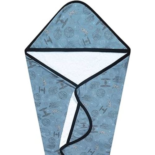 Copper Pearl Premium Knit Hooded Bath Towel Starships