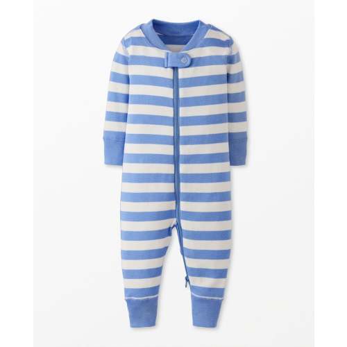 Baby Striped 2-Way Zip Sleeper | Hanna Andersson