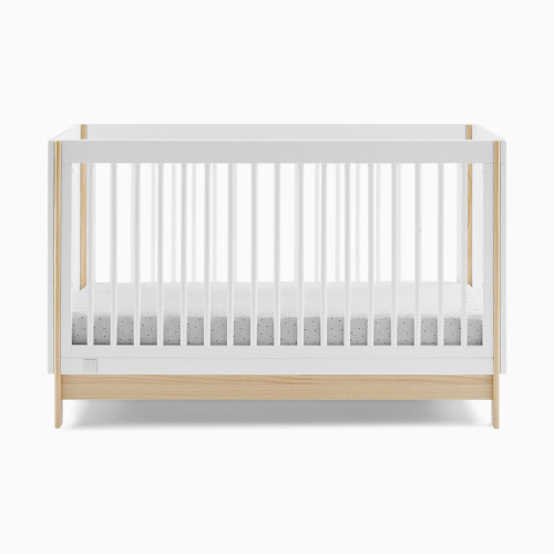 Delta Children babyGap Tate 4-in-1 Convertible Crib - Bianca White/Natural