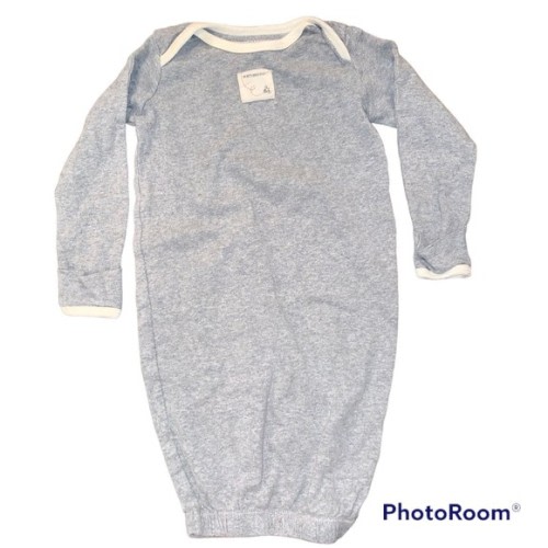 Burts bee baby gown organic 0-9 mos unisex sleep sack