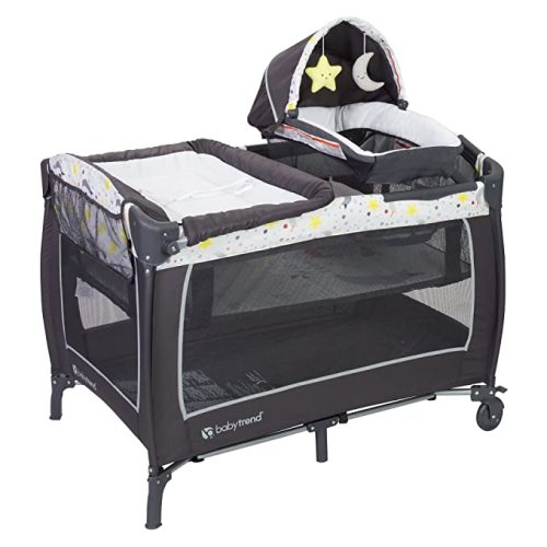 Baby Trend Lil Snooze Deluxe 2 Nursery Center, Twinkle Twinkle Moon - 3 YEARS OLD