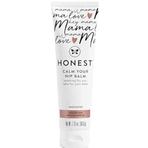 The Honest Company Honest Mama Calm Your Nip Balm | Nourishing, Soothing Nipple Cream for Nursing | Naturally Derived + Safe for Sensitive Skin | 1.75 fl oz