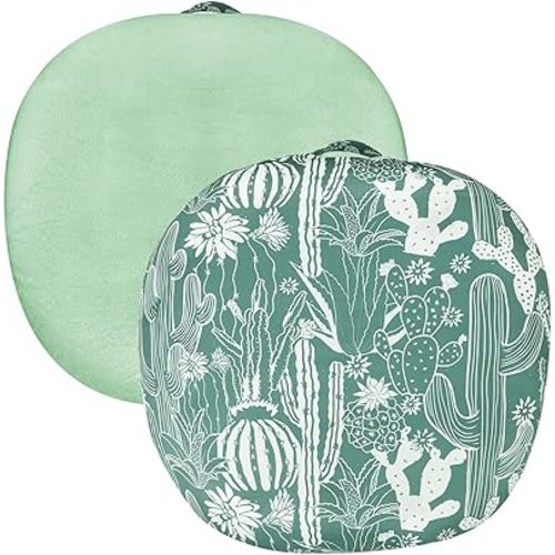 Baby Lounger Replaceable Cover, 1 Pack Reversible Removable Slipover for Infant Lounger Pillow, Soft & Breathable Quality Spare Cover, Cactus