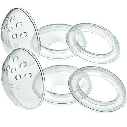 Medela TheraShells Breast Shells, Protect Sore, Flat, or Inverted Nipples While Pumping or Breastfeeding, Natural Appearance and Exceptional Comfort, Made Without BPA