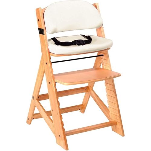 Keekaroo Height Right Kids Chair with Comfort Cushions, Vanilla (0055209KR-0002)