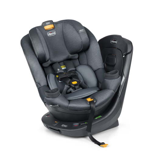 Chicco Fit360® ClearTex® Rotating Convertible Car Seat for Infants and Toddlers - Carbon (Grey), New