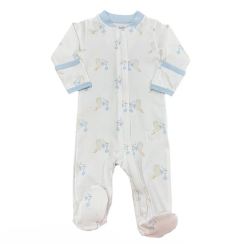 Stork Zipper Footie
