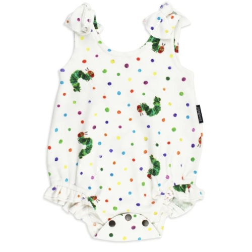 Organic Bowtie Shoulder Bodysuit in Caterpillar – L'ovedbaby (6-9mo)