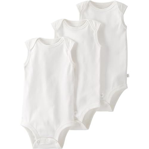 little planet by carter's Unisex 3-pack Short Sleeve Bodysuits Made With Organic Cotton