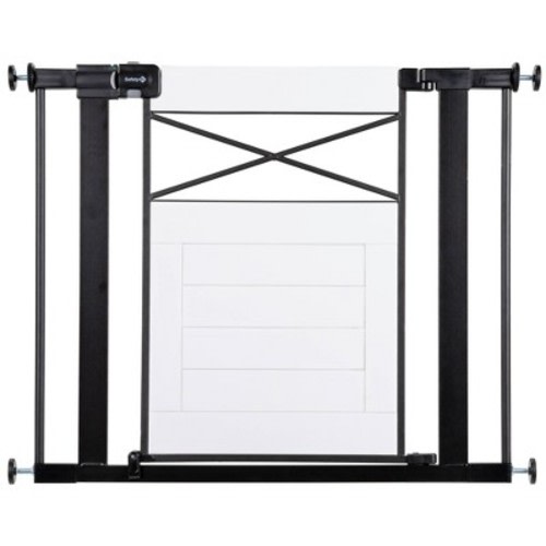 Safety 1st Easy Install Modern Farmhouse Baby Gate - White
